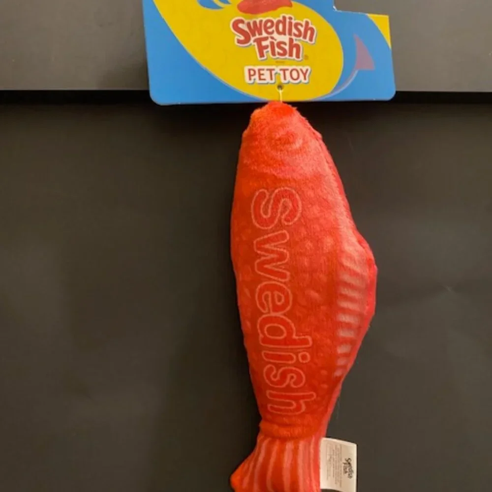 Swedish Fish (RED) Pet Plush Toy 1ct